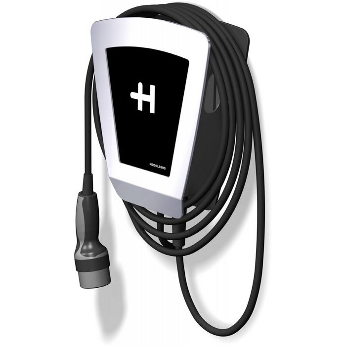 Heidelberg Wallbox Home Eco - Ladegerät für Elektroautos - schwarz/silber Autobatterie-Ladegerät