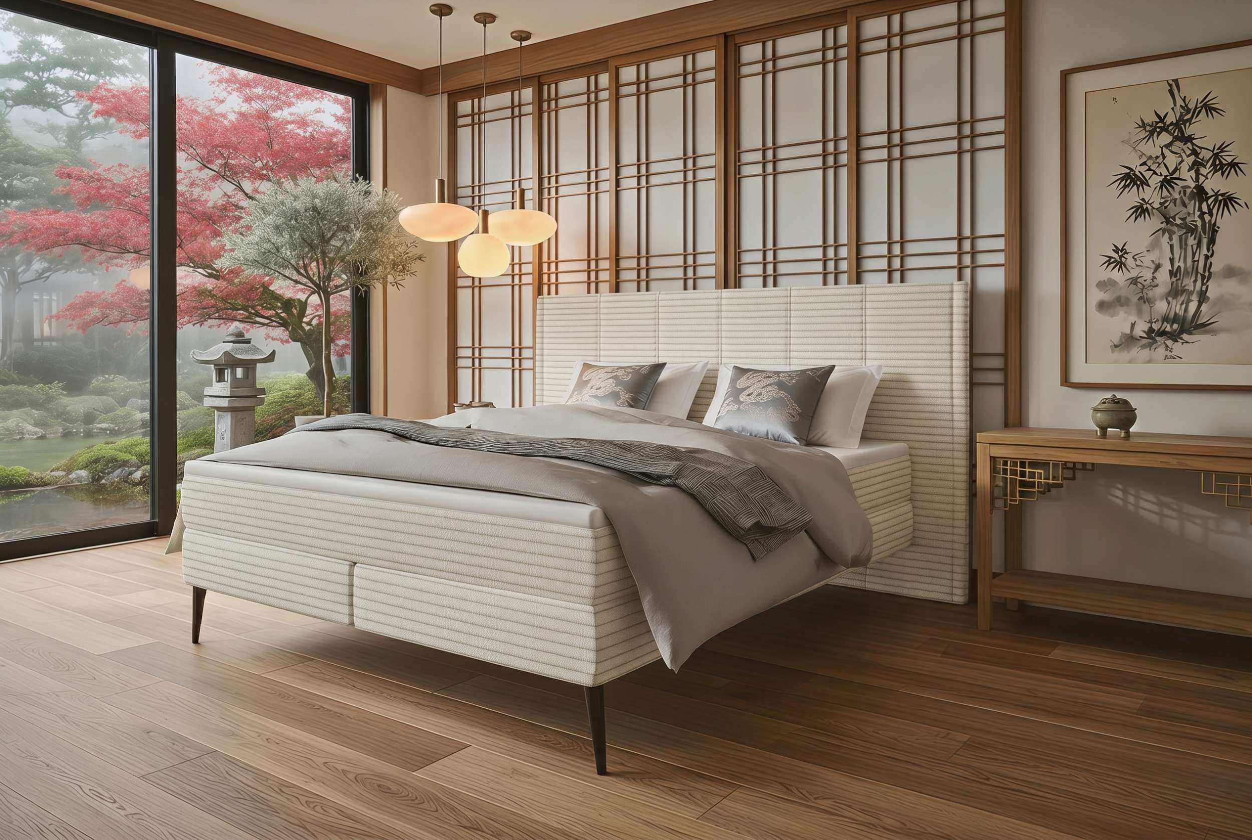 Sofa Dreams Boxspringbett Boxspringbett Vento (Schlafzimmerbett, Bett), 140/160/180/200x200 cm, in Cordstoff AMBIENCE, mit Topper