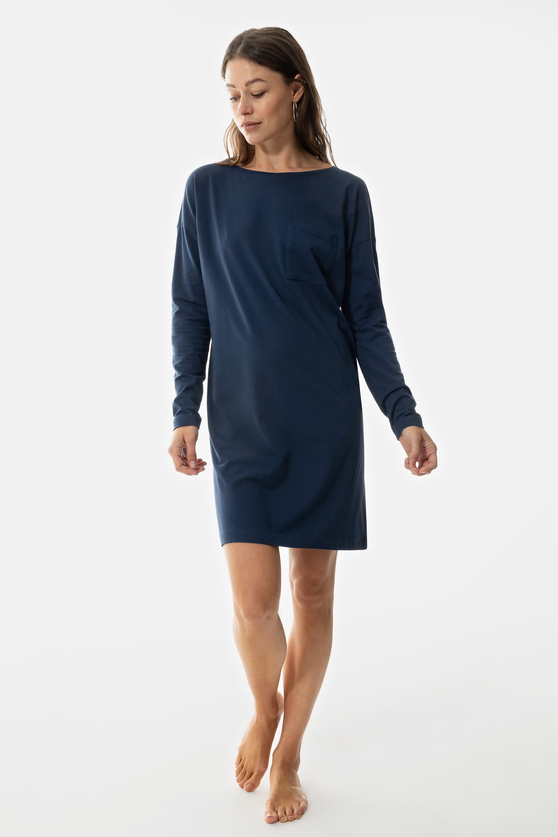 Nachthemd Mey Damen Nachthemd Serie Tessie Uni Nachthemd