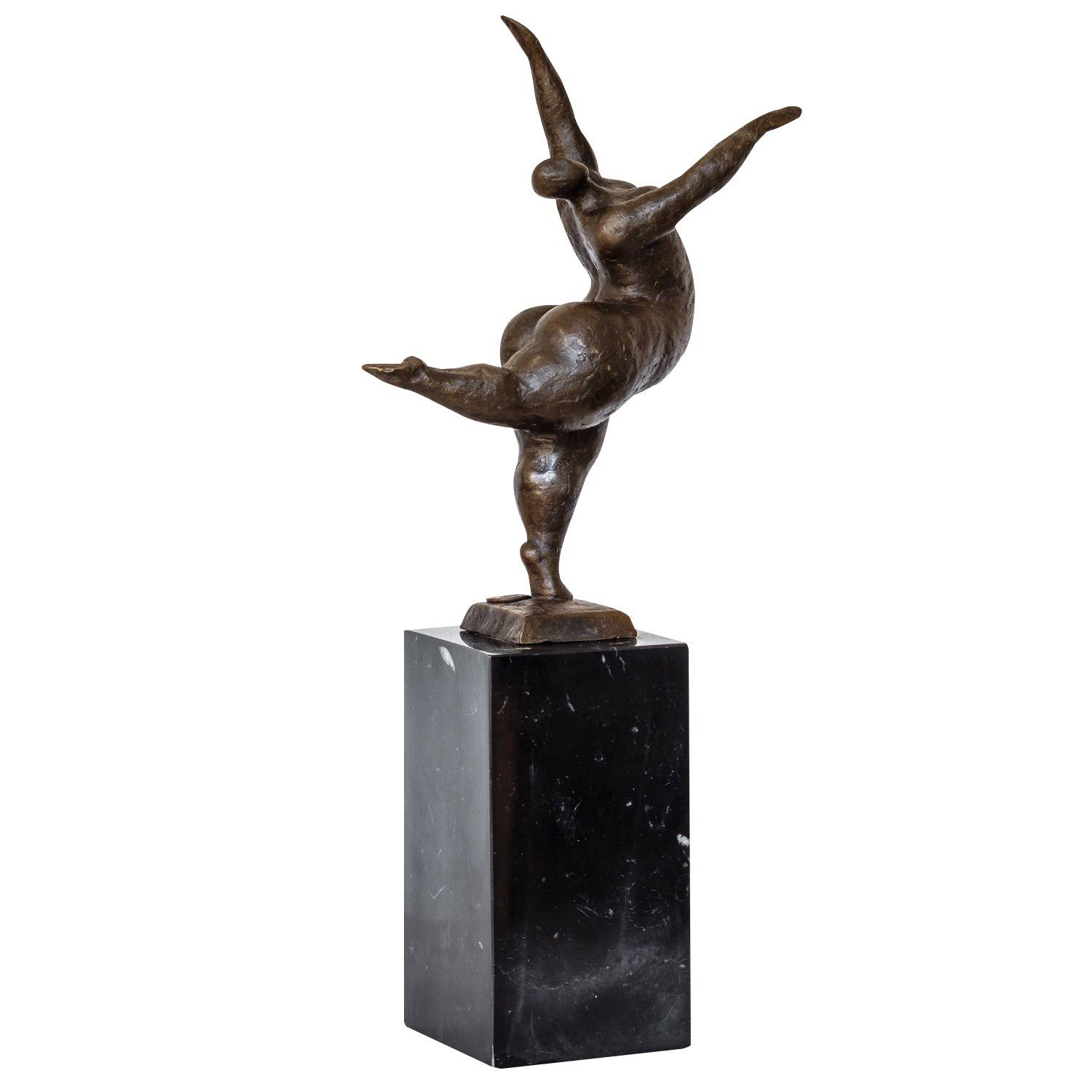 Aubaho Skulptur Bronzeskulptur Frau Antik-Stil im Erotik 33cm Bronze Kunst Figur