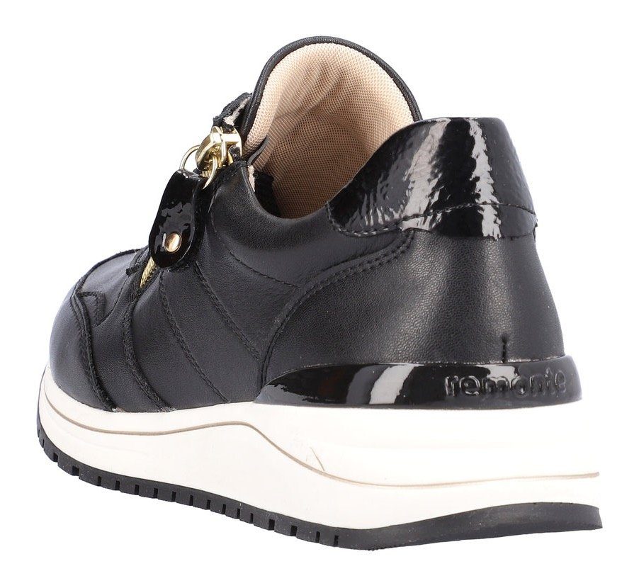 komfortabler schwarz mit Remonte Soft-Foam Sneaker Ausrüstung