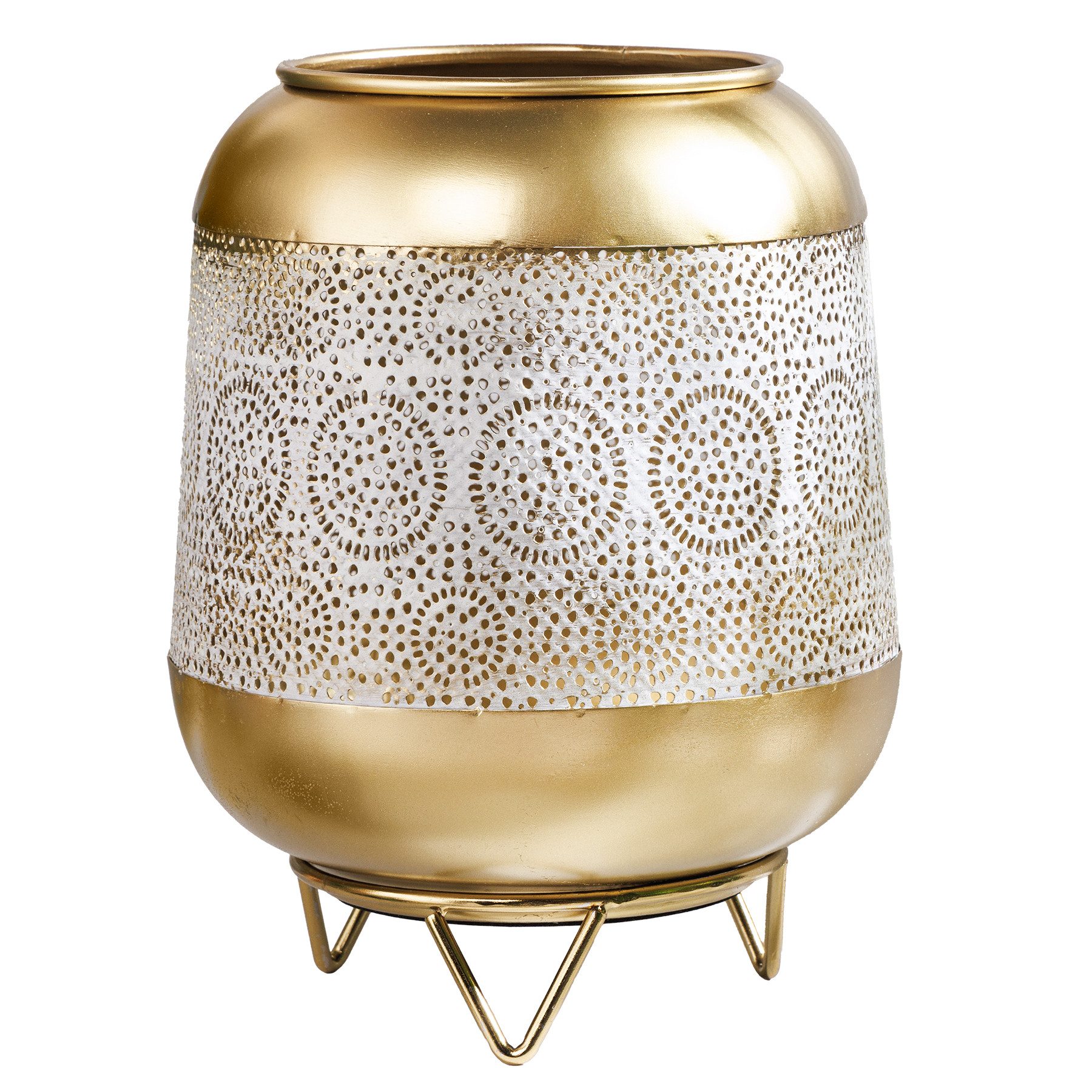riess-ambiente Windlicht ORIENT 25cm gold (Einzelartikel, günstig online kaufen