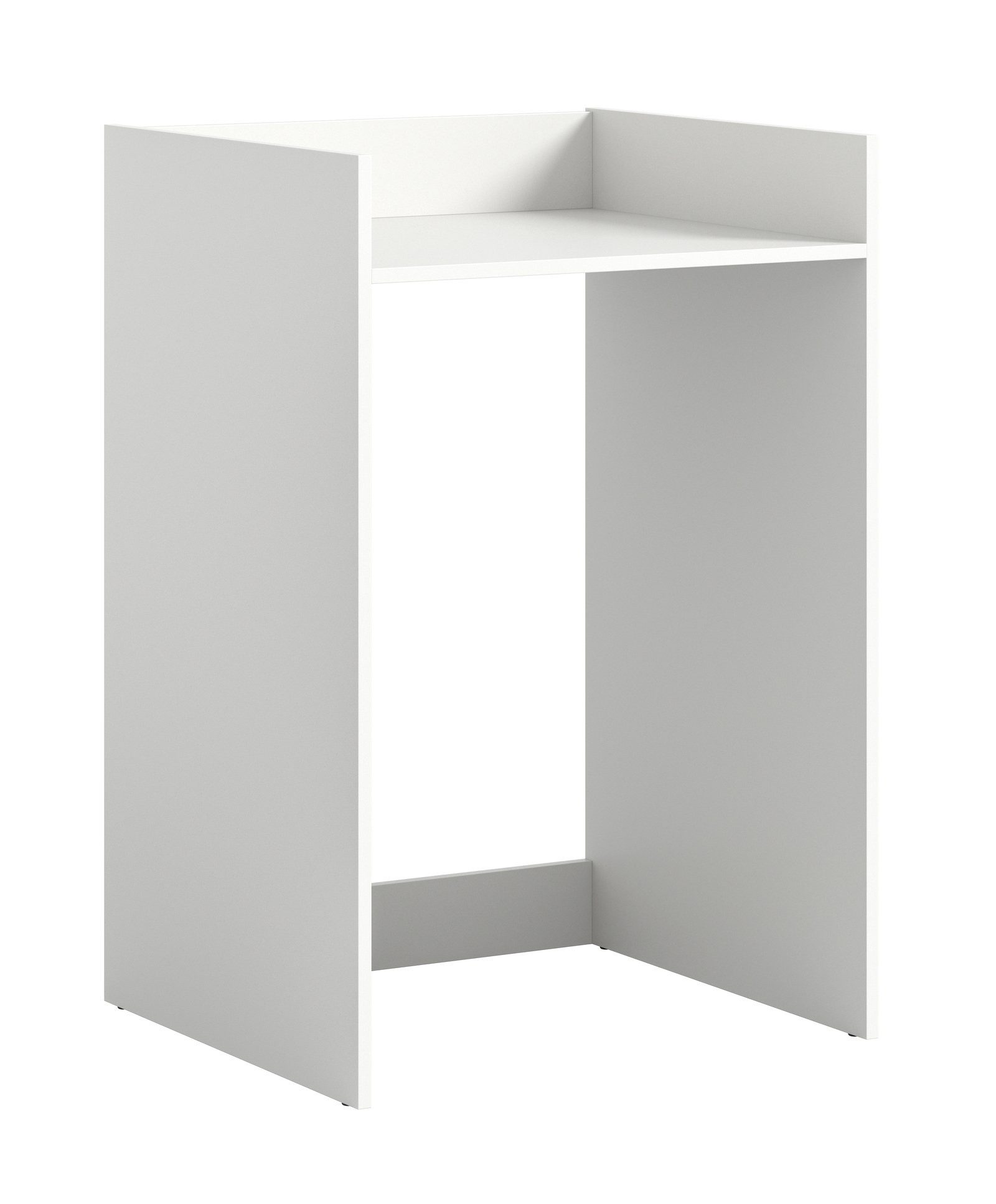 Aileenstore Mehrzweckschrank POLAR 60 cm Breite, Weiß
