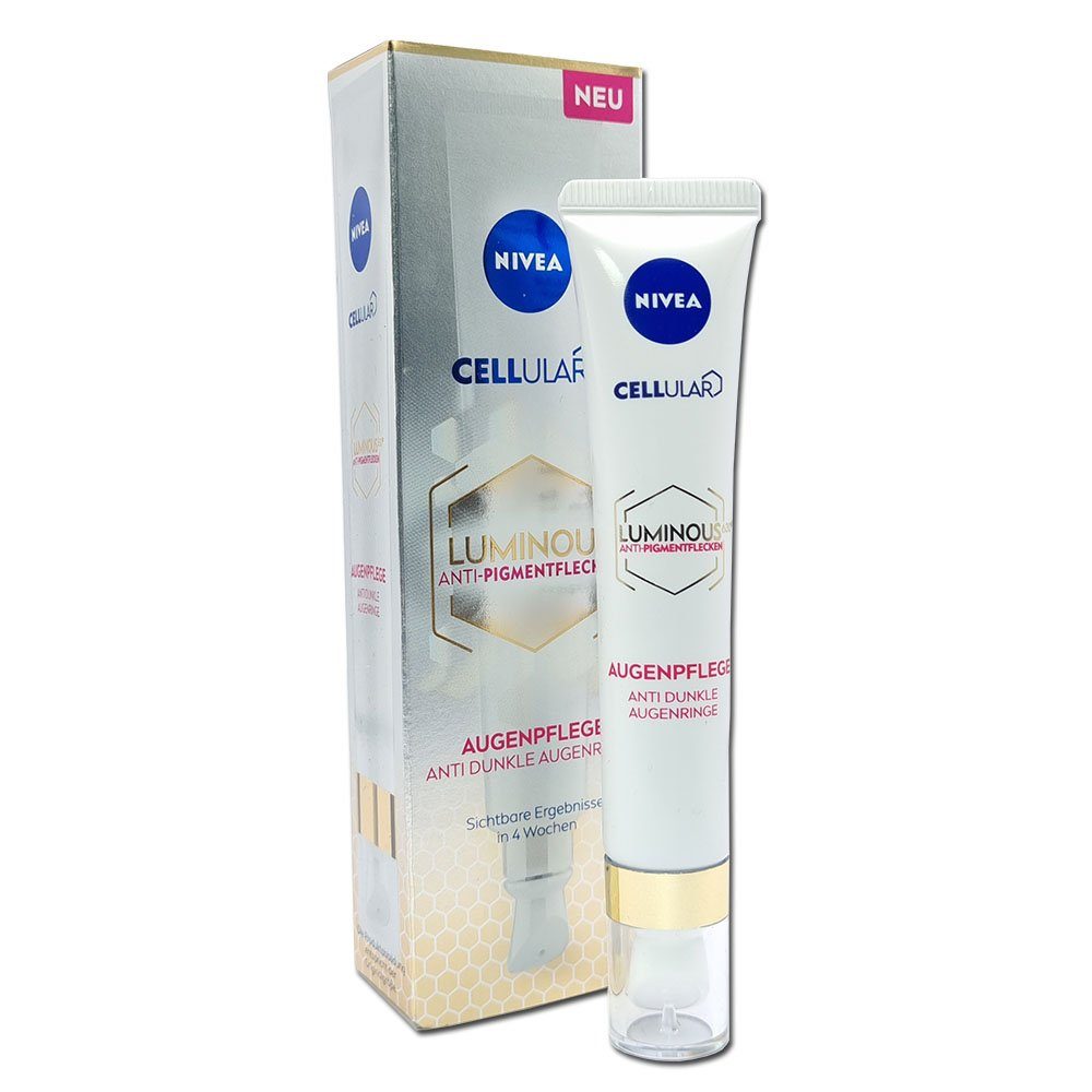 Nivea Augenpflege-Set Luminous 630 - Augenpflege, Anti Dunkle Augenringe