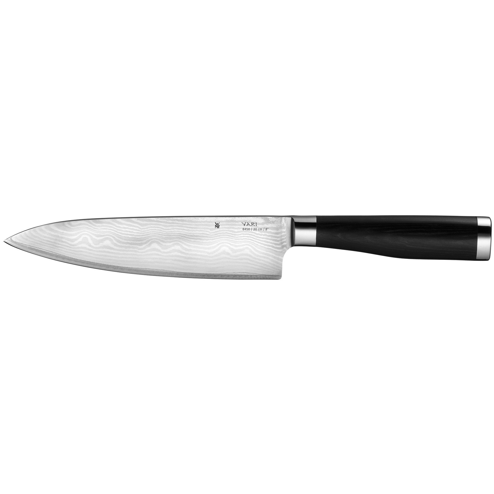 WMF Messer-Set Yari Messer-Set, 3-teilig (3-tlg., 1x Kochmesser, 1x Allzweckmesser, 1x Gemüsemesser), 67 Lagen japanischer Spezialklingenstahl
