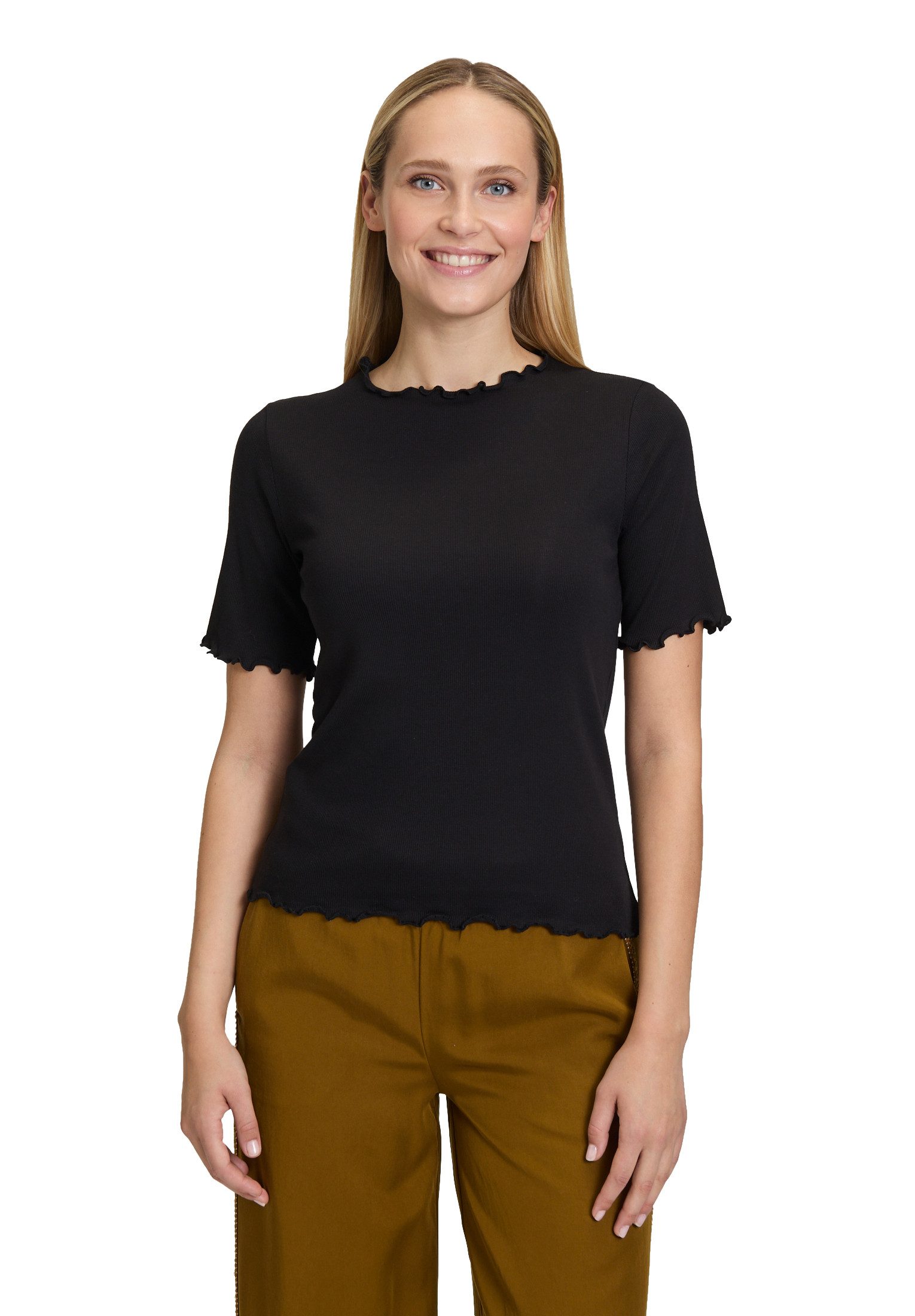 Cartoon Kurzarmshirt Cartoon Halbarm-Shirt mit Kragen günstig online kaufen