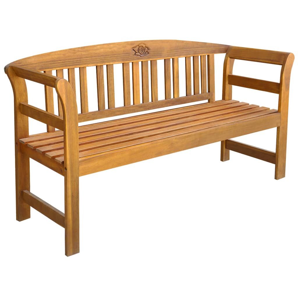 Gartenbank Gartenbank 157 cm Massivholz