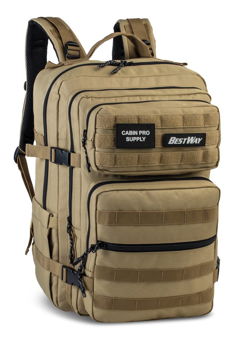 BestWay Bags Reiserucksack Cabin Pro Supply, gepolsterter Rücken und Schultergurte