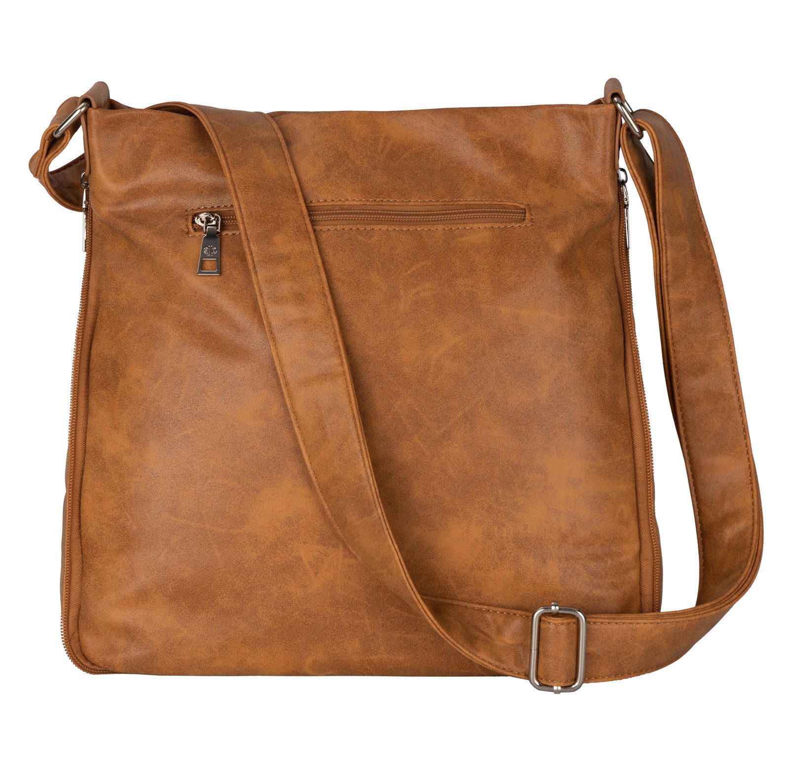 Jennifer Jones Umhängetasche Damen Tasche Schultertasche Umhängetasche Leder Optik Handtasche, als Schultertasche,Shopper,Handtasche tragbar