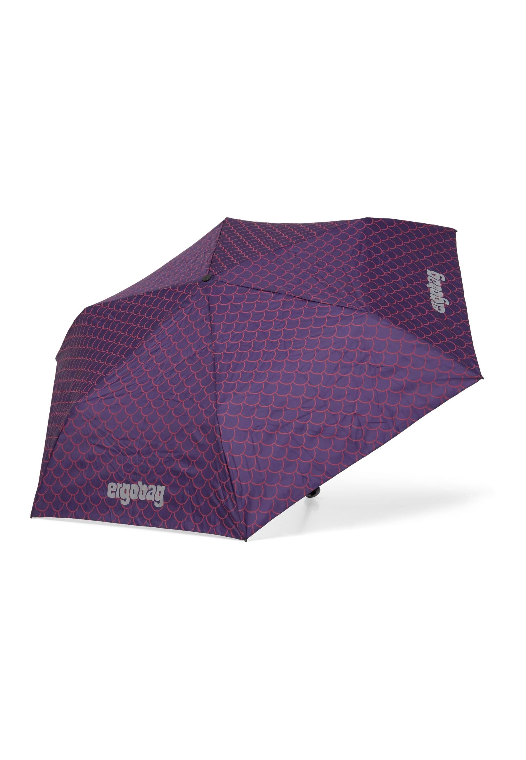 ergobag Taschenregenschirm Regenschirm, mit reflektierenden Details