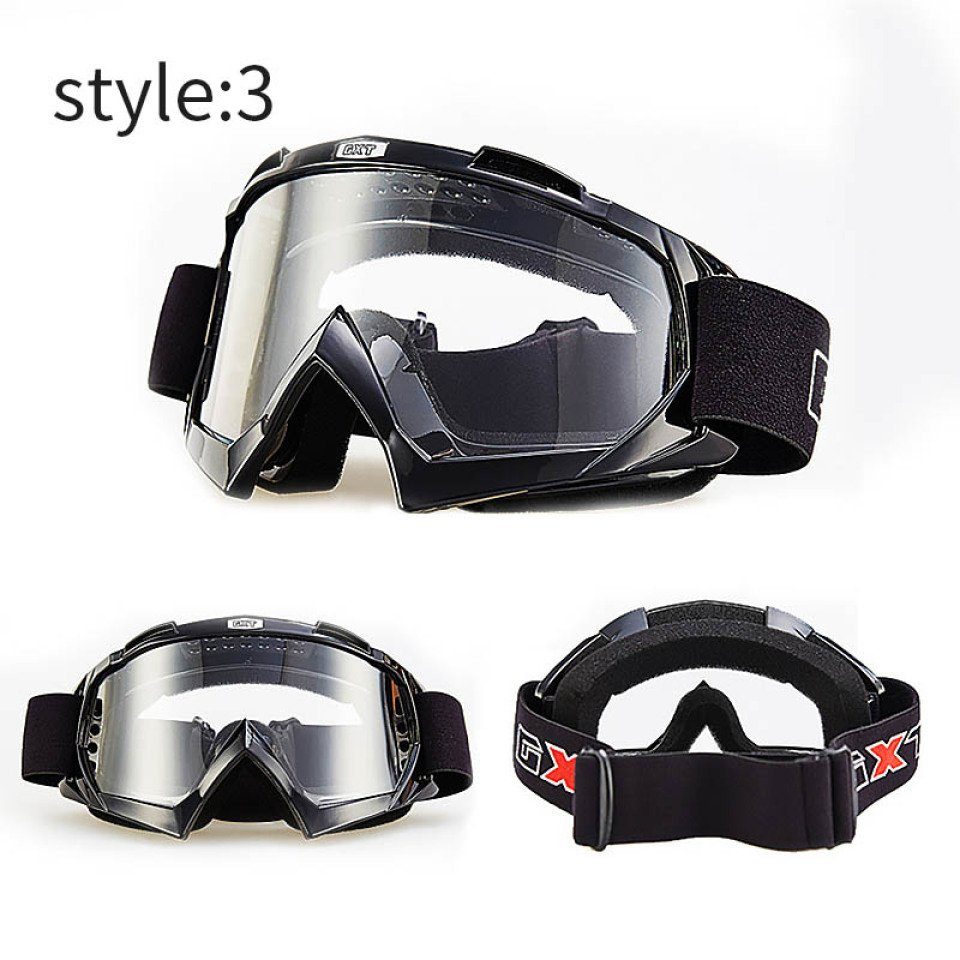 6 Glas Winddicht Skifahren Brille Brille Blusmart ATV Moto Motocross DH Bike MTB Skibrille