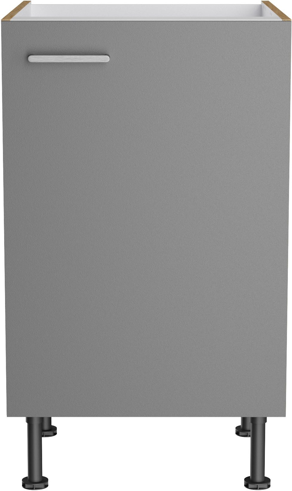 KOCHSTATION Spülenschrank KS-Lucy Breite 50 cm, mit 1 Tür, höhenverstellbare Füße, Soft-Close