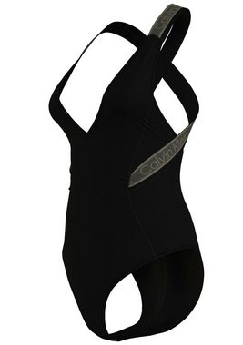 Calvin Klein Swimwear Badeanzug »Lacy«, mit Schriftzügen