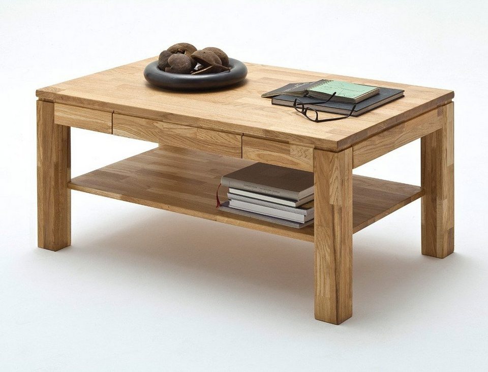 expendio Couchtisch »Ludwig«, Asteiche massiv 115x70x54 cm mit