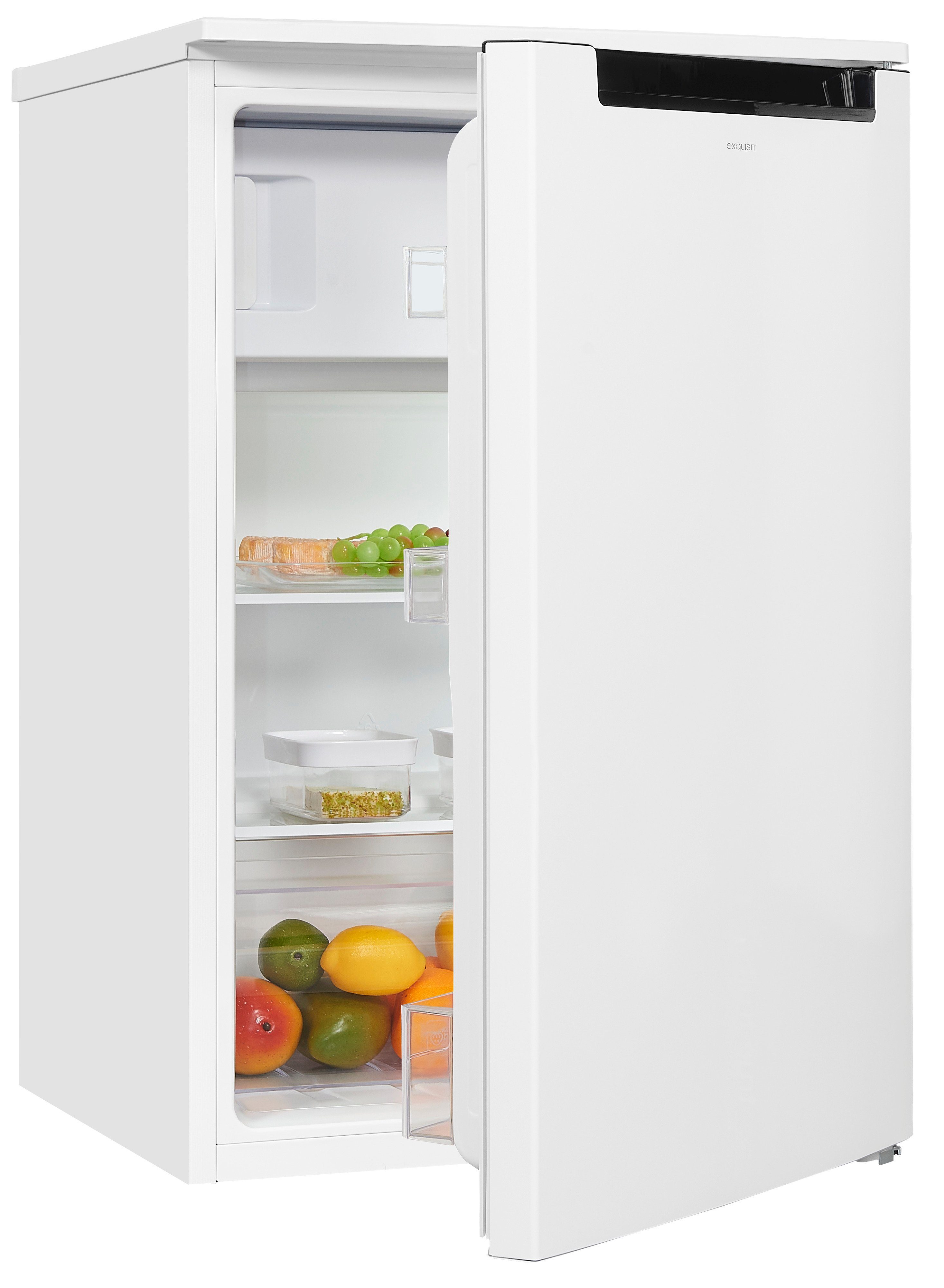 exquisit Kühlschrank KS15-4-E-040E weiss, 85 cm hoch, 55 cm breit | Kühlschränke