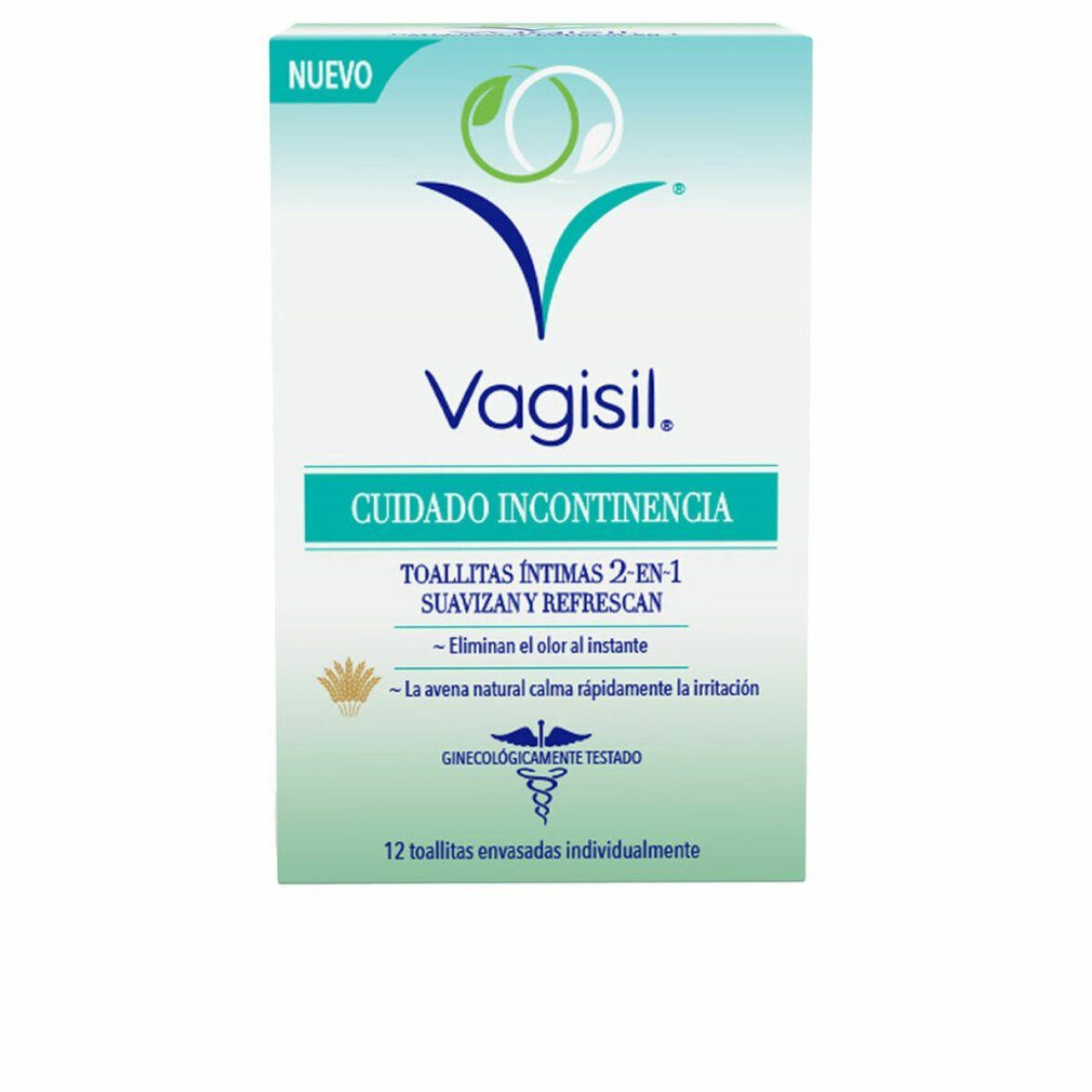 Incontinence 12 Wipes Intimate Care Units, Pickel-Tupfer Woman Vagisil