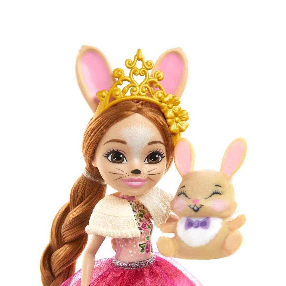 Mattel® Spielfigur Mattel GYJ08 - Royal Enchantimals - Brystal Bunny, Spielset | Spielzeugfiguren