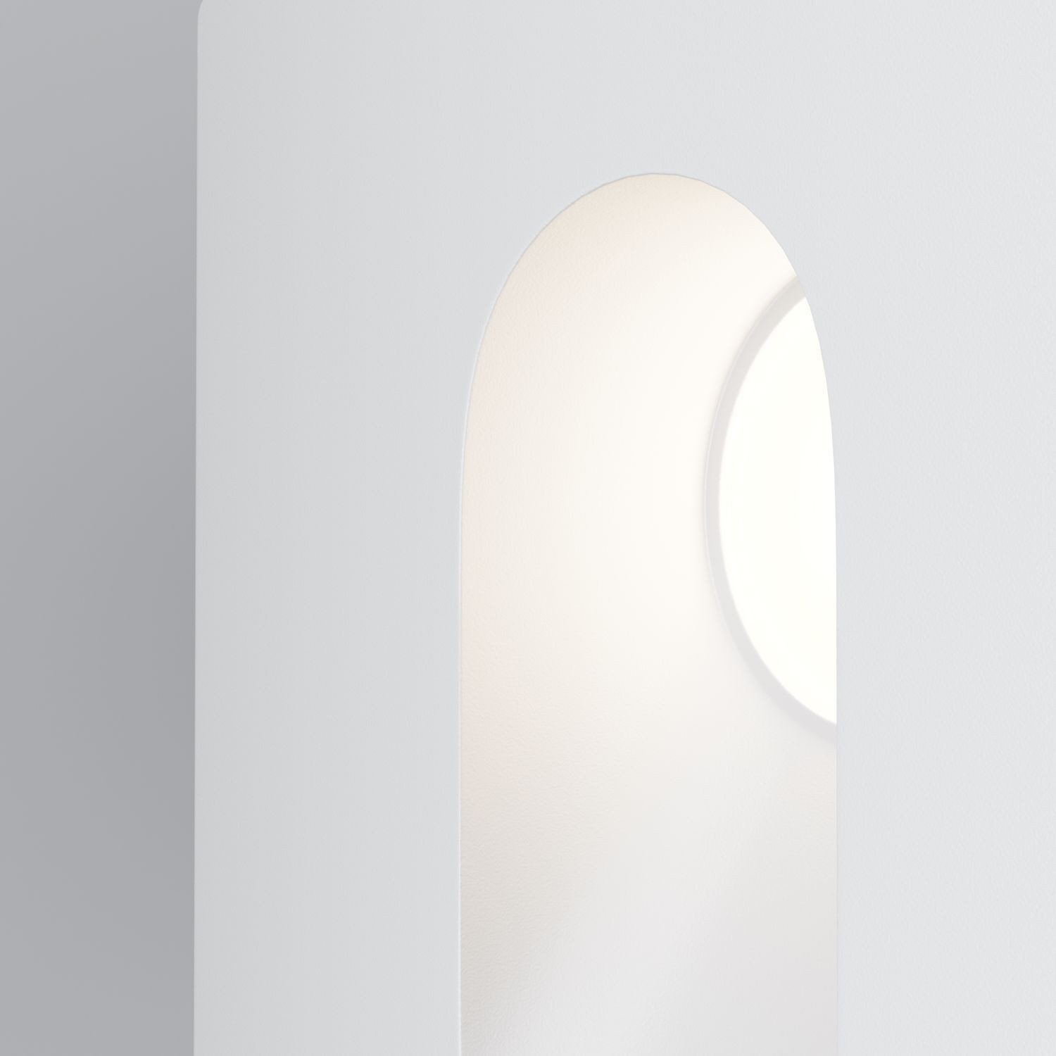 Licht-Erlebnisse Einbauleuchte HIRYN, LED fest integriert, Neutralweiß, Aluminium LED IP54 Weiß eckig 4000 K neutralweiß 70 lm