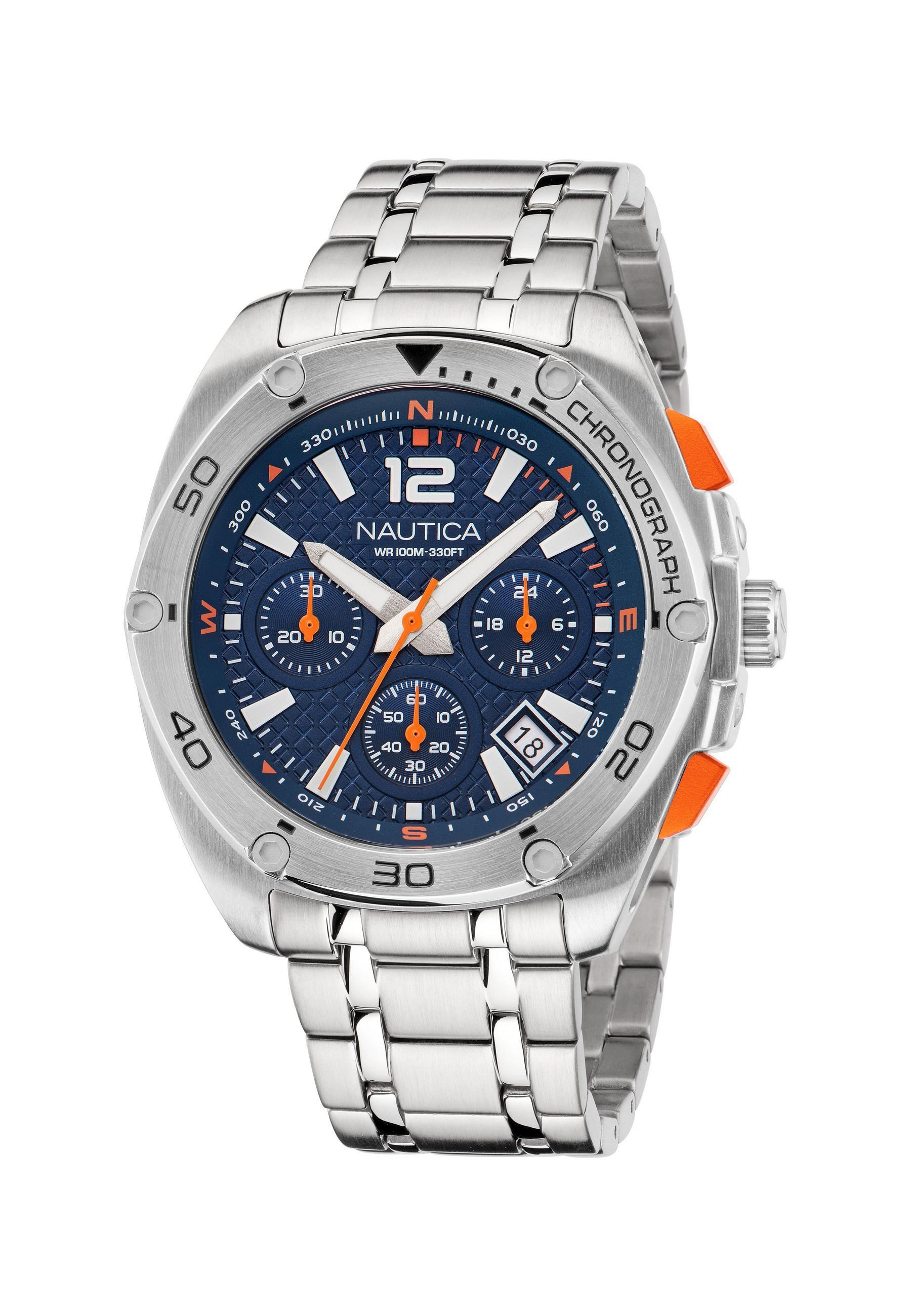 NAUTICA Quarzuhr TIN CAN BAY, (1-tlg), Quarz-Analoguhr