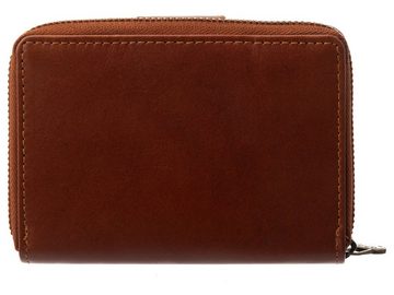 JS Mini Geldbörse JS Riegel-Börse RFID C32200 wallet Geldbörse braun