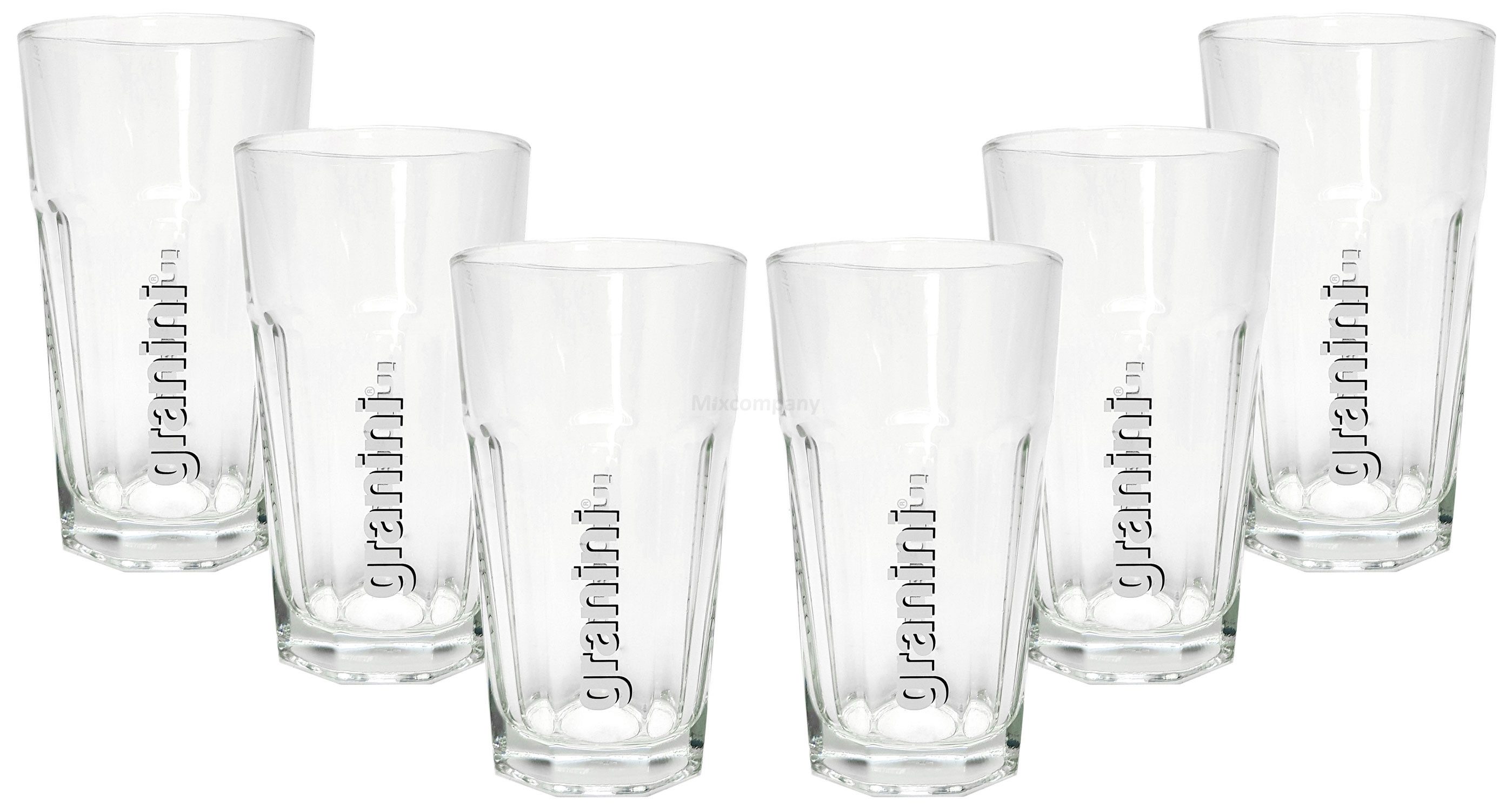 Gläser-Set Granini Glas Gläserset - 6x Gläser Höhe : 14 cm Breite : Ca 7,5 cm