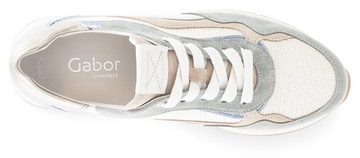 Gabor DAVOS Sneaker mit OPTIFIT-Wechselfußbett, Freizeitschuh, Halbschuh, Schnürschuh