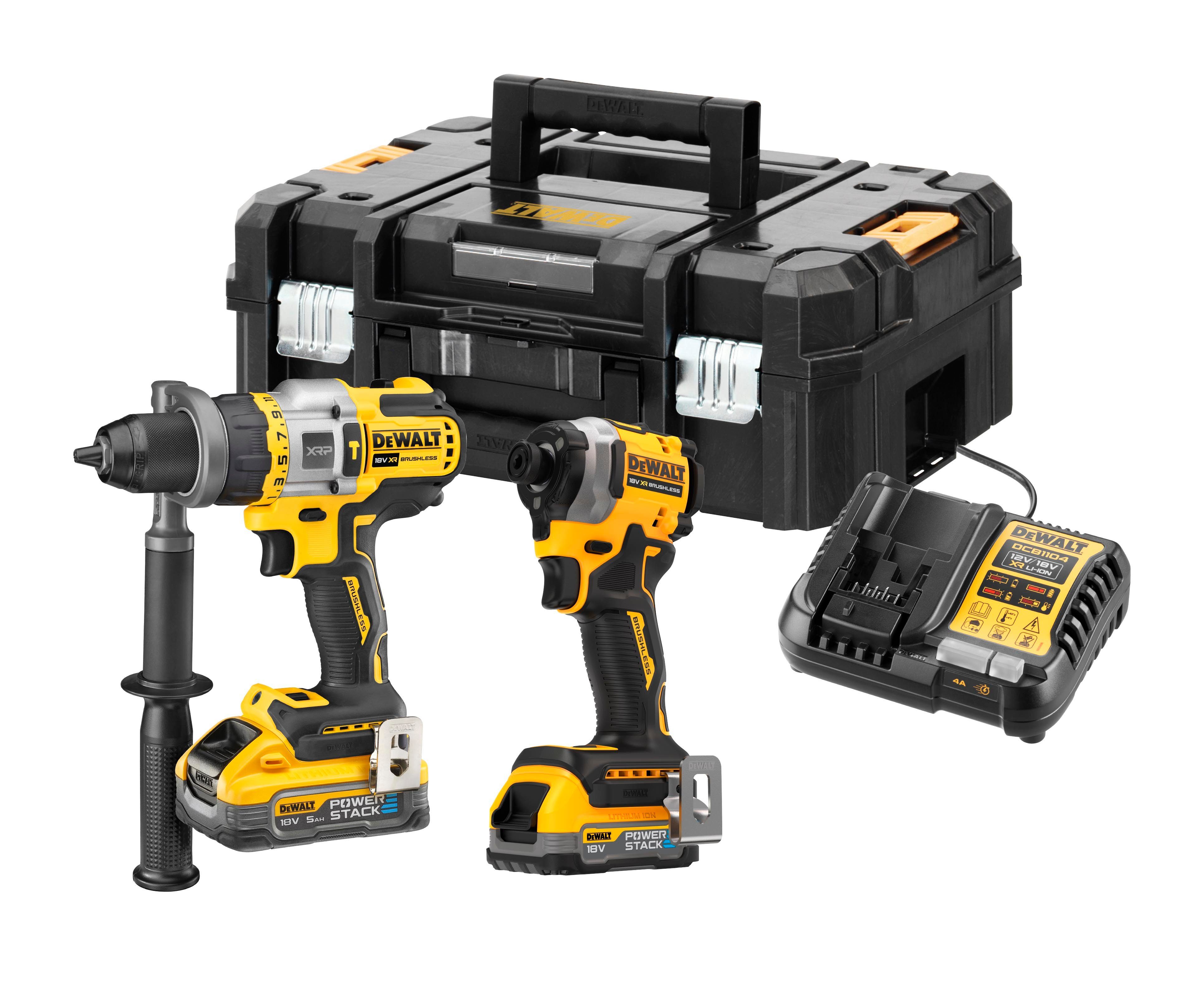 DeWalt XR Akku-Set (bürstenlos) DCK2052H1E1T-QW 18V Akku-Kombopack