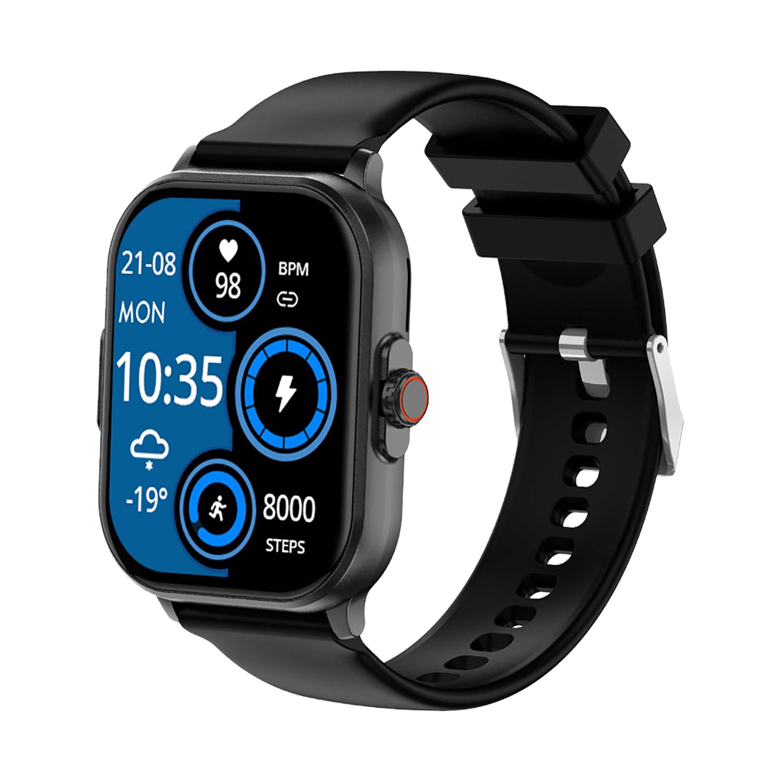 Knauermann Neo Gesundheitsuhr mit Telefonfunktion Sturzerkennung Smartwatch, Bluetooth