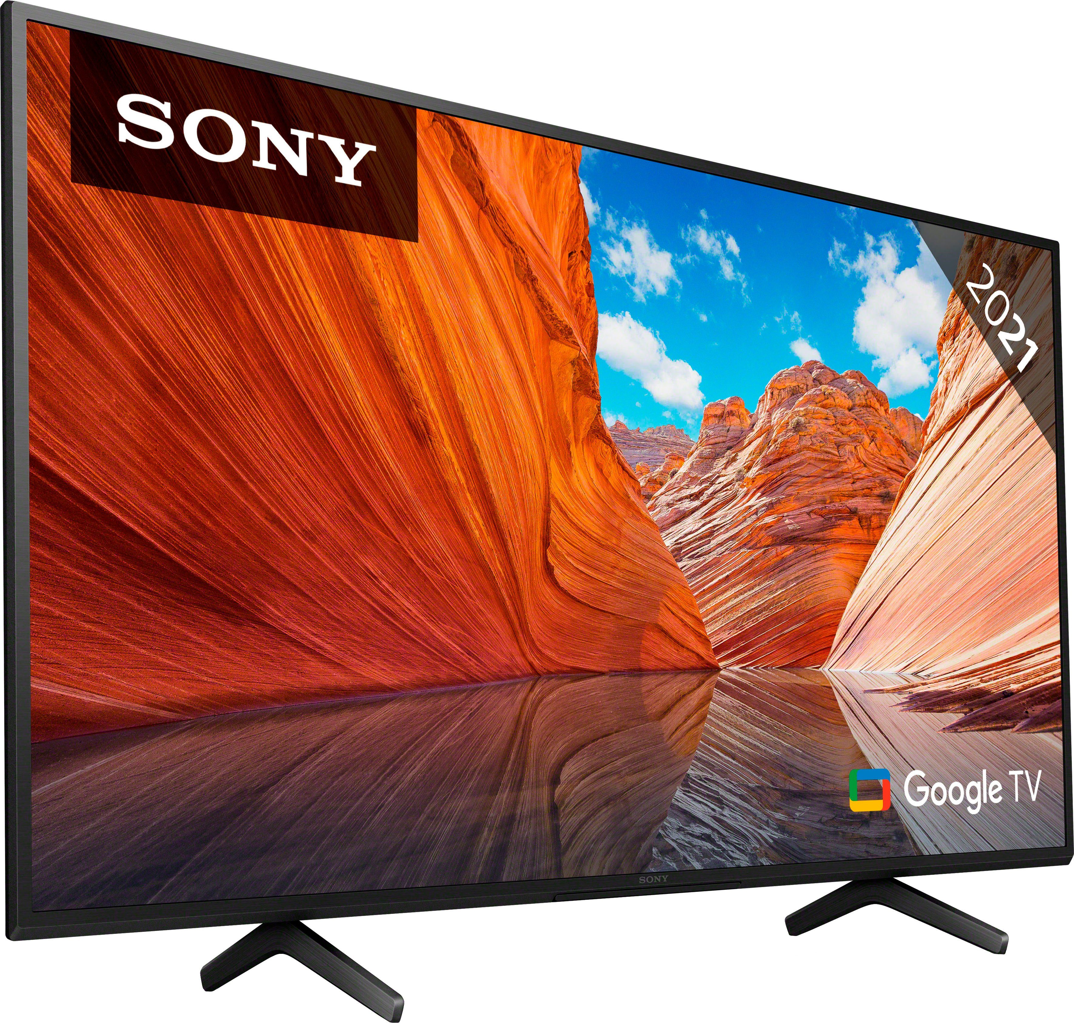Sony KD-43X80J LCD-LED Fernseher (108 cm/43 Zoll, 4K Ultra HD, Google TV,  Smart TV)