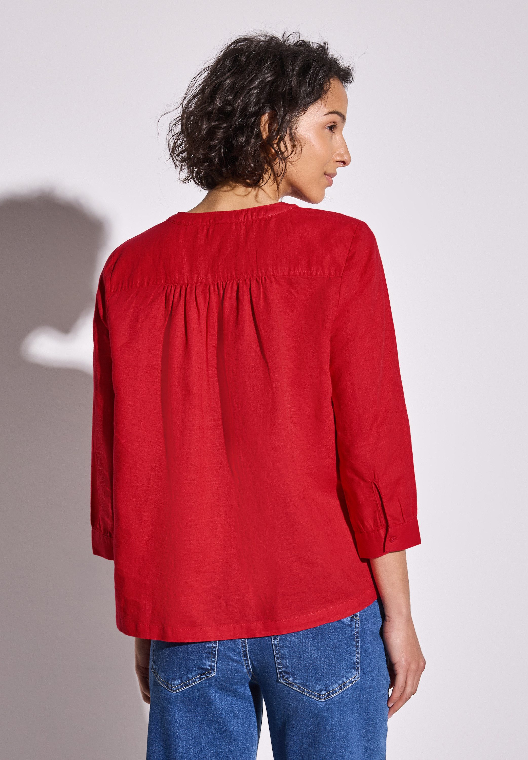 STREET ONE Klassische Bluse, mit 3/4 Ärmeln günstig online kaufen