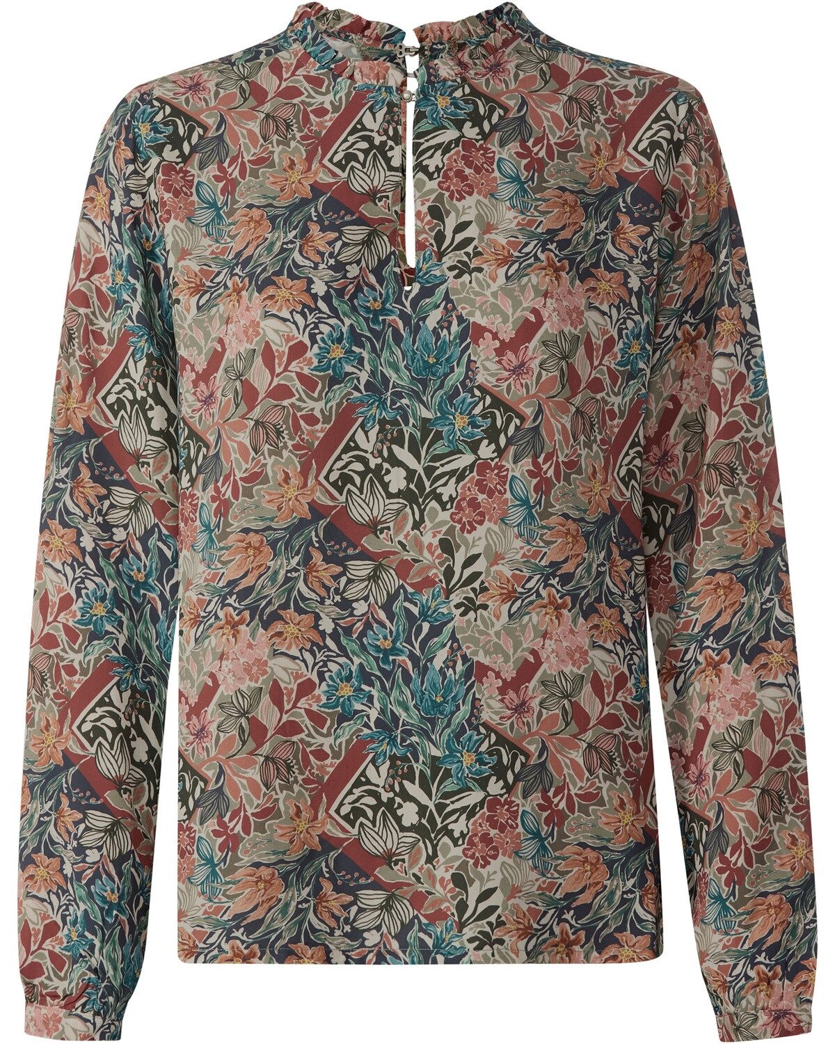 FELICITAS Trachtenbluse Langarm-Hemdbluse Baylee