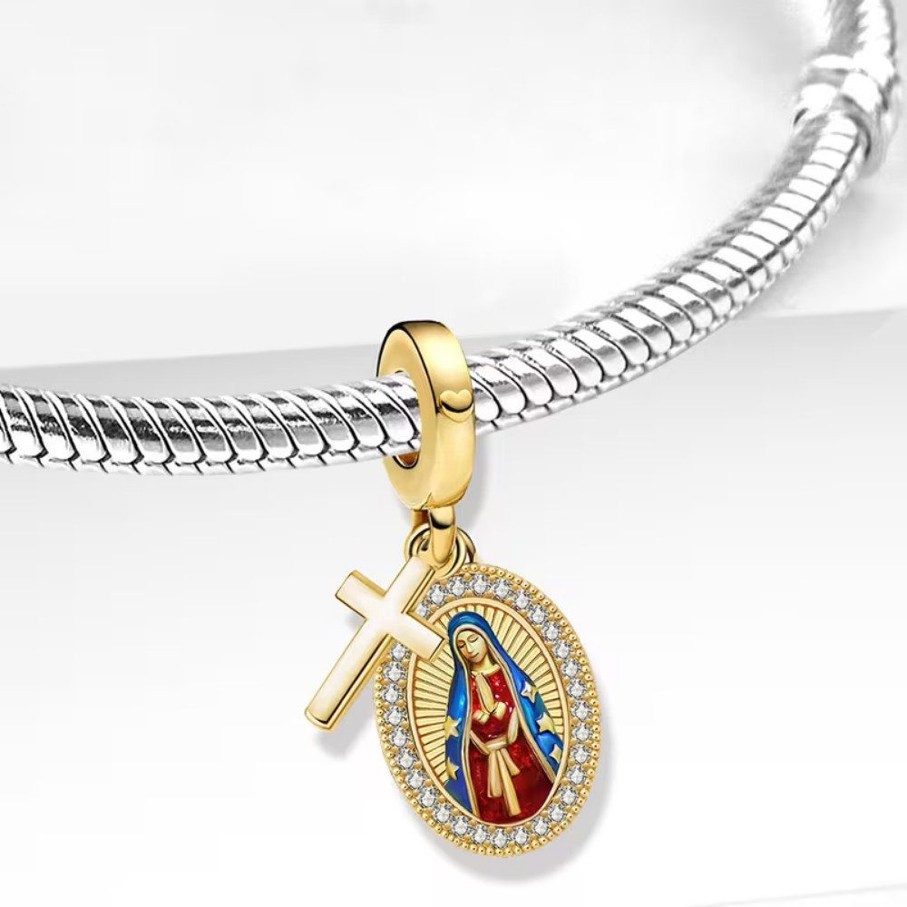 XCOAST Anhänger mit Gravur Ave Maria Charm – 925 versilberter Anhänger mit günstig online kaufen