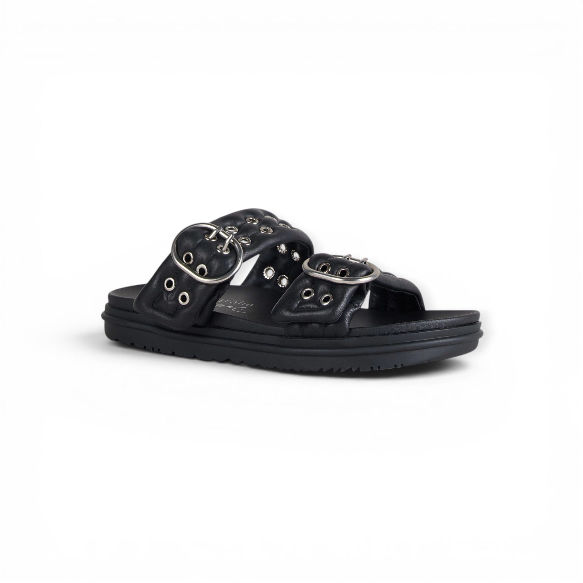 Emu Australia Bondi Buckle 2.0 (Leder) schwarz Damen Sandale