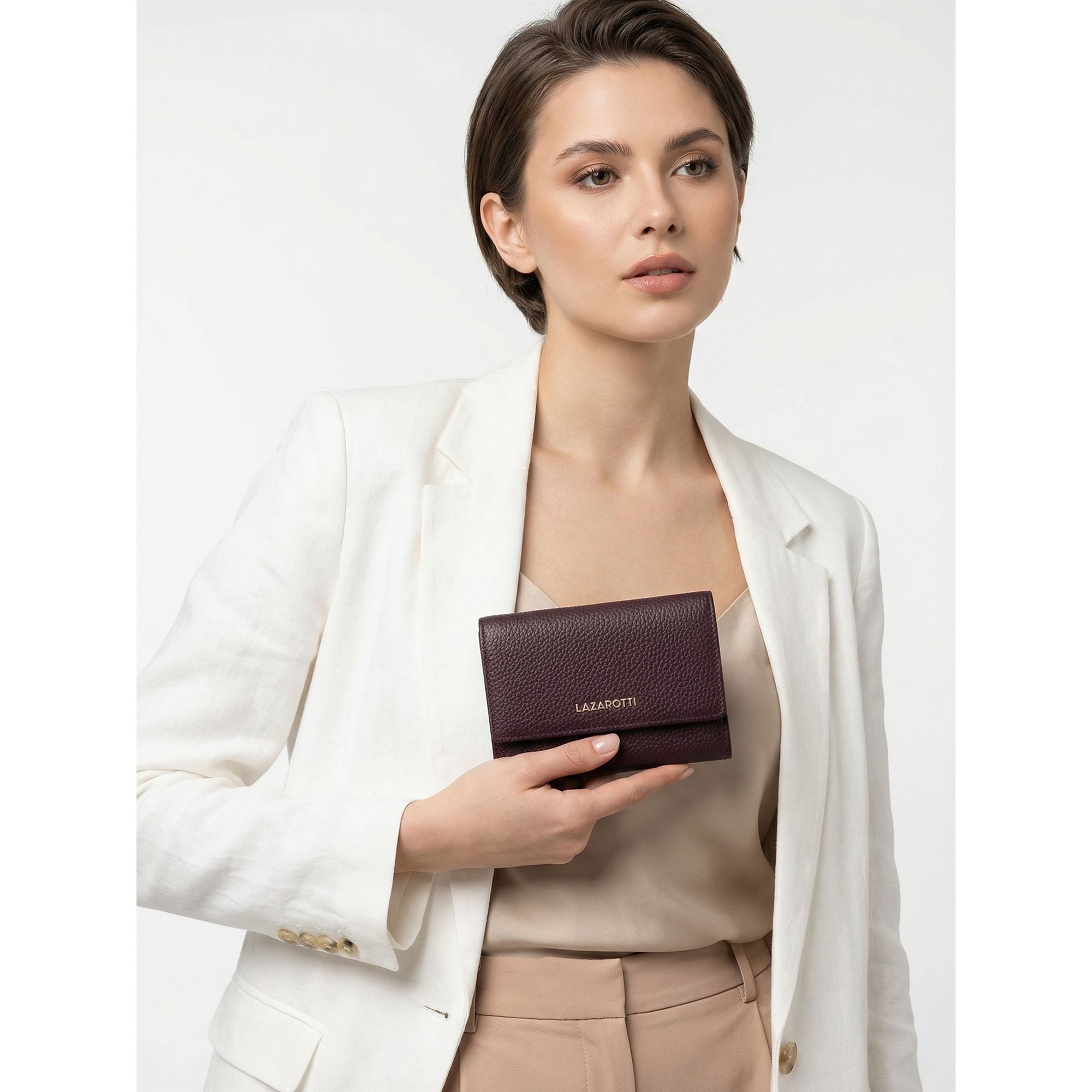Lazarotti Geldbörse Bologna Leather, Leder