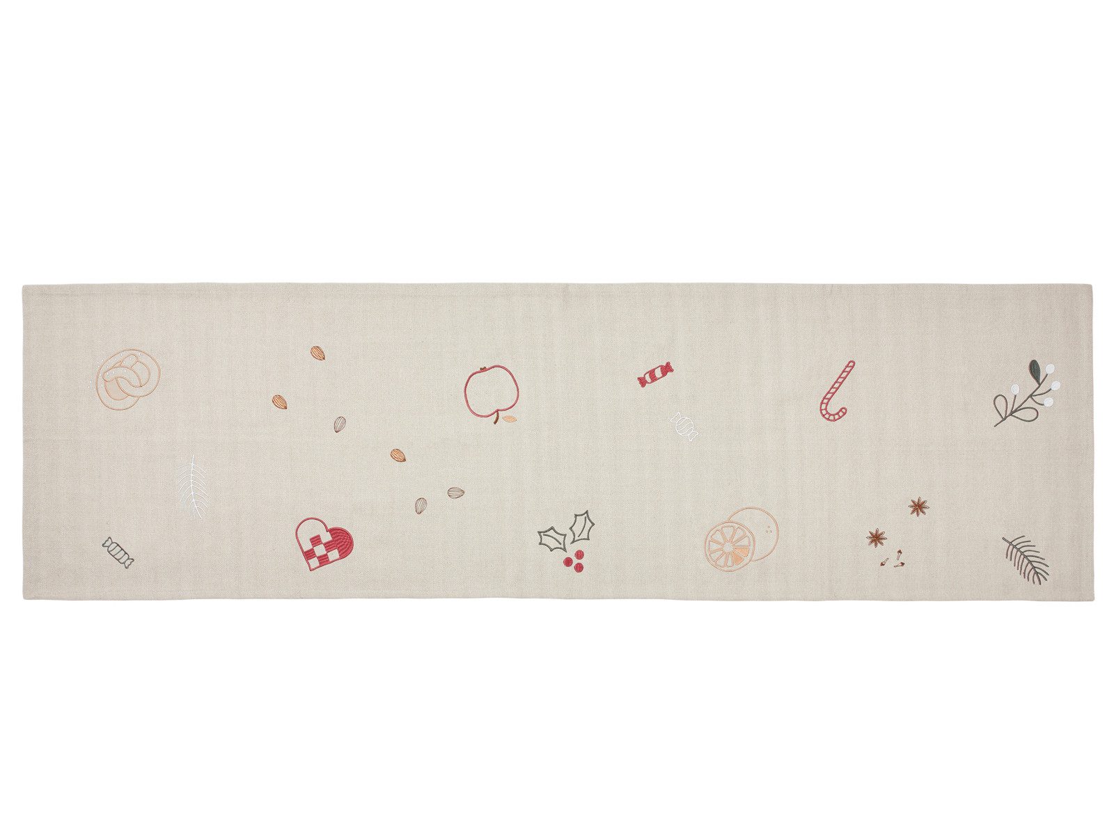 Broste Copenhagen Tischläufer Fryd Tischläufer beige 140x40cm