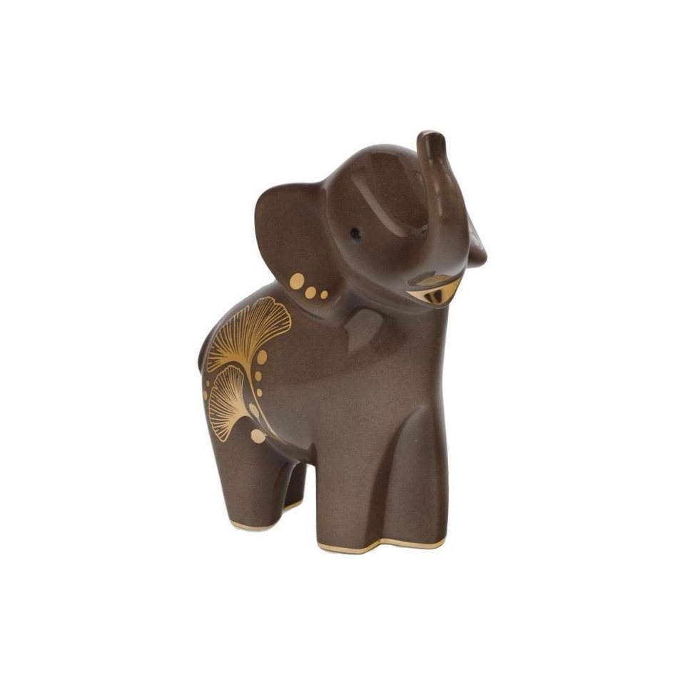 Goebel Dekofigur Elephant, Braun H:11cm Porzellan