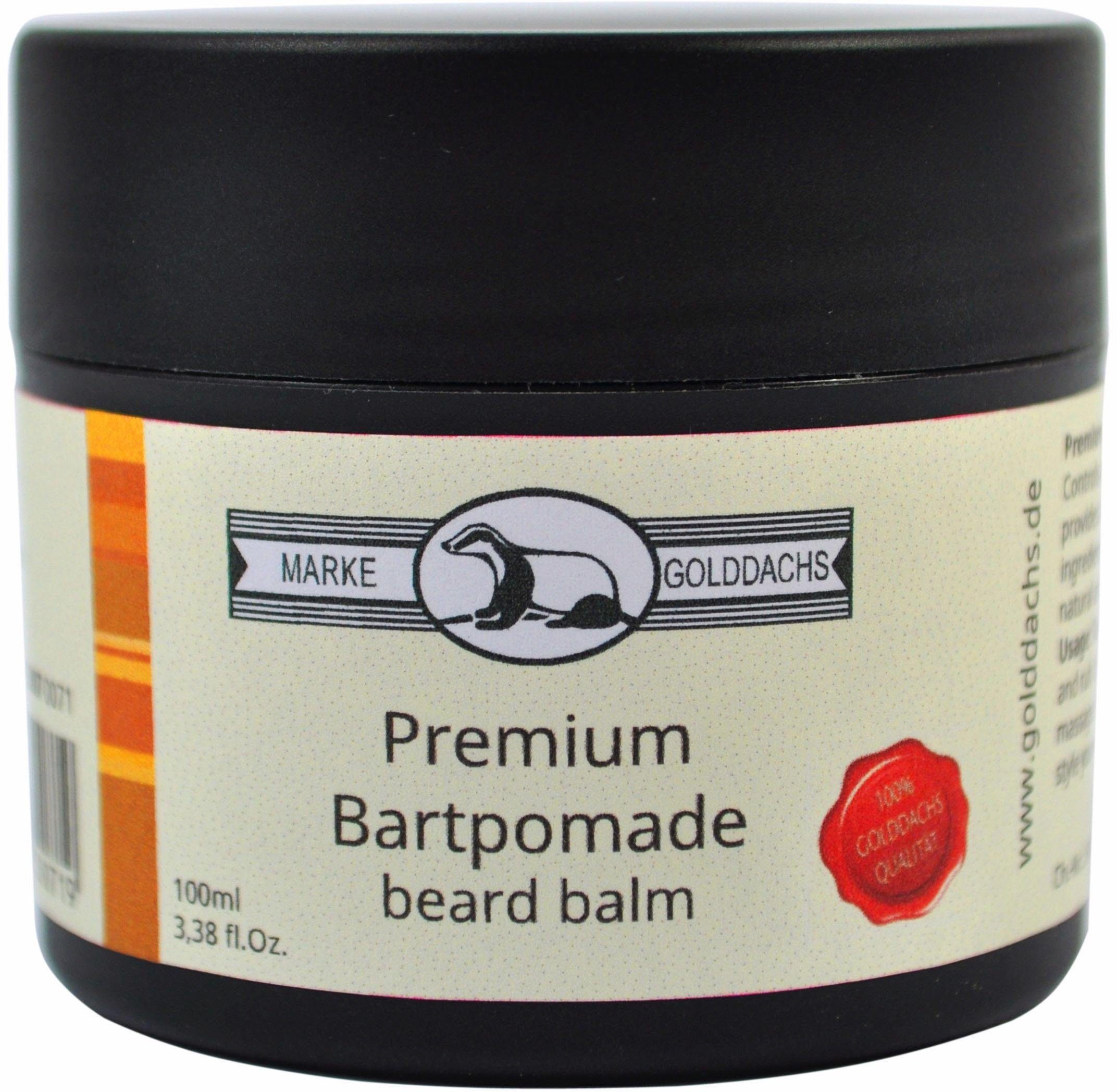 Bartpflege, Bartstyling Bartpomade Golddachs Premium,