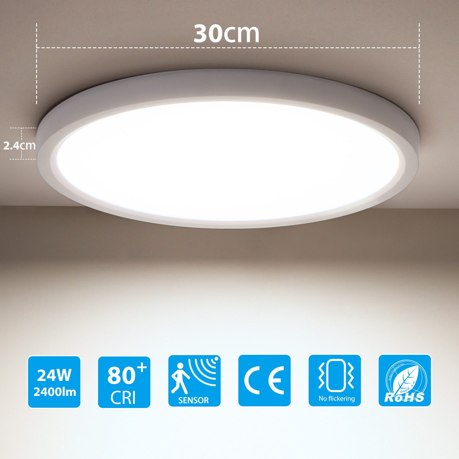 Oraymin LED Deckenleuchte Deckenleuchte LED mit günstig online kaufen