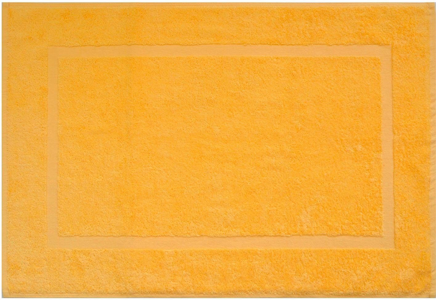 Dyckhoff Badematte Kristall, Höhe 2 mm, Baumwolle, rechteckig, 2-tlg. Badematte, 2er Set Hotelmatte