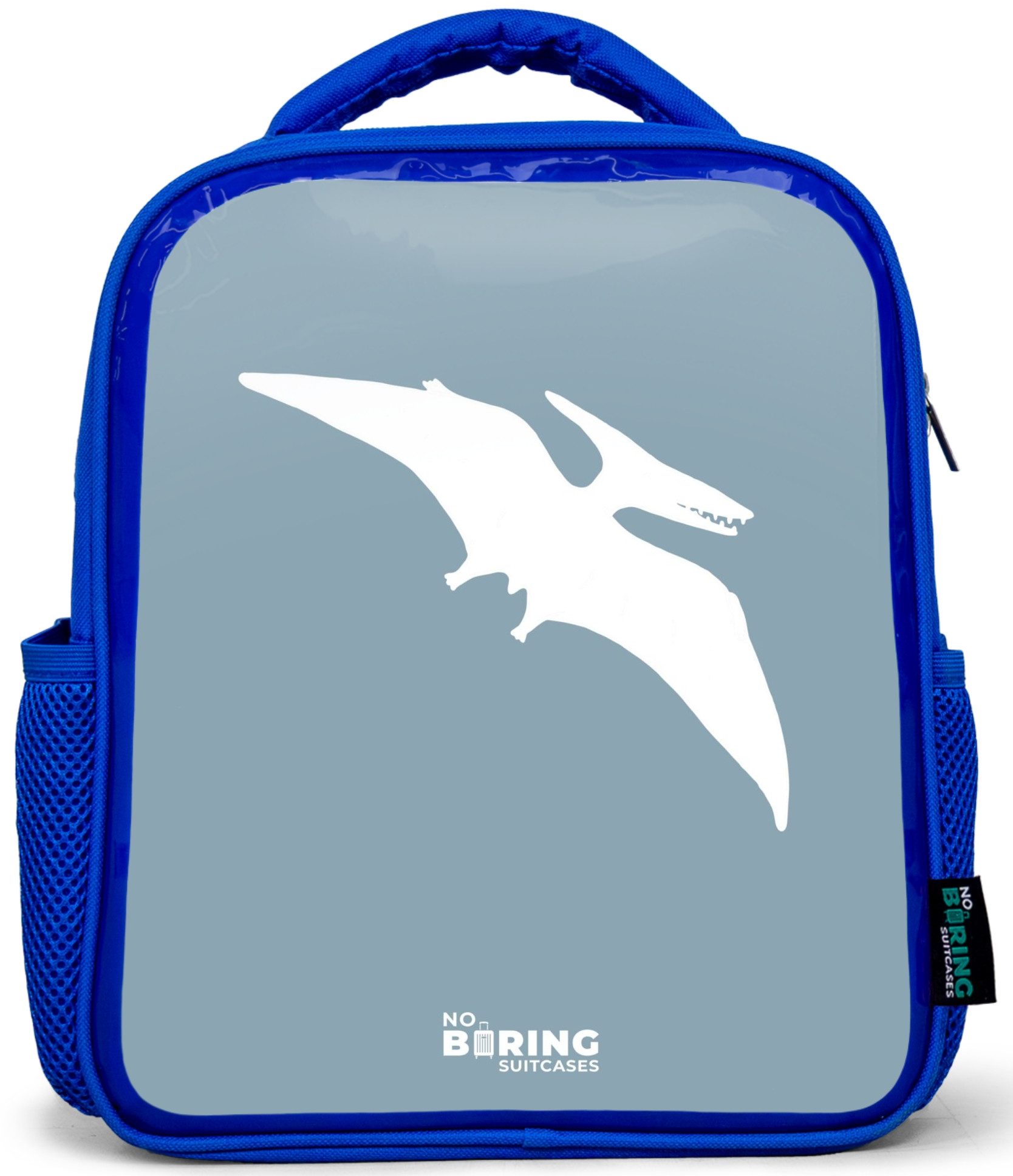 Rucksack Blau - Blau mit Pteranodon-Dino