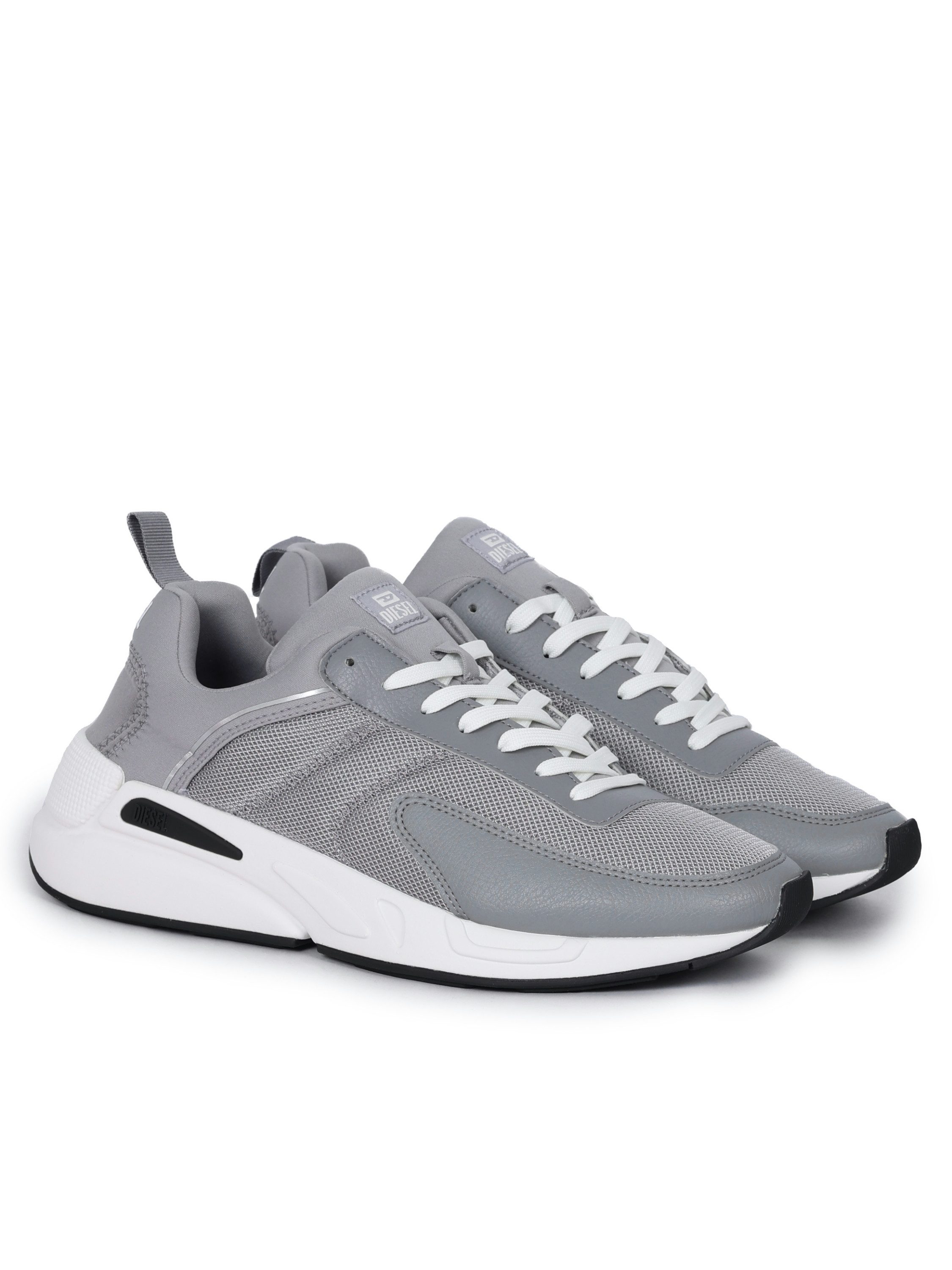 Diesel Low Top Mesh Sneaker - S-SERENA LOW Sneaker mit Overlays in Leder-Optik