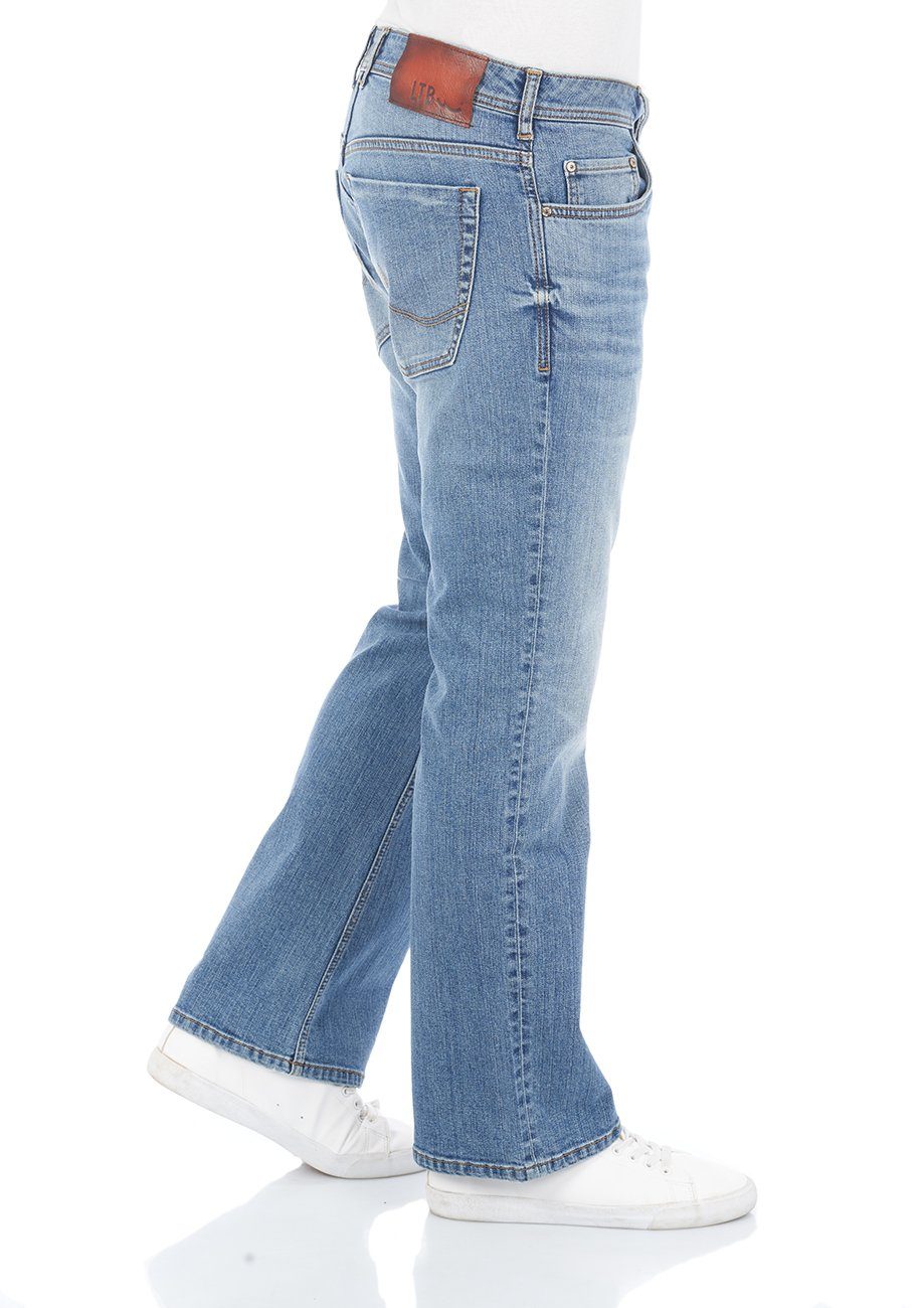 Boot Hose Wash mit Timor Stretch Cut (53632) LTB Herren Aiden Bootcut-Jeans Denim Jeanshose