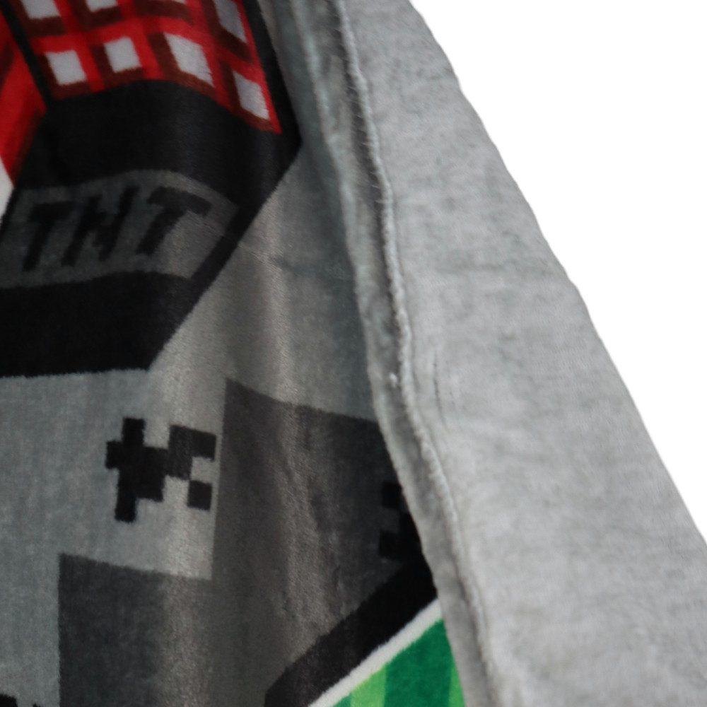 Wohndecke Minecraft Creeper Flanell Fleecedecke Kuscheldecke günstig online kaufen