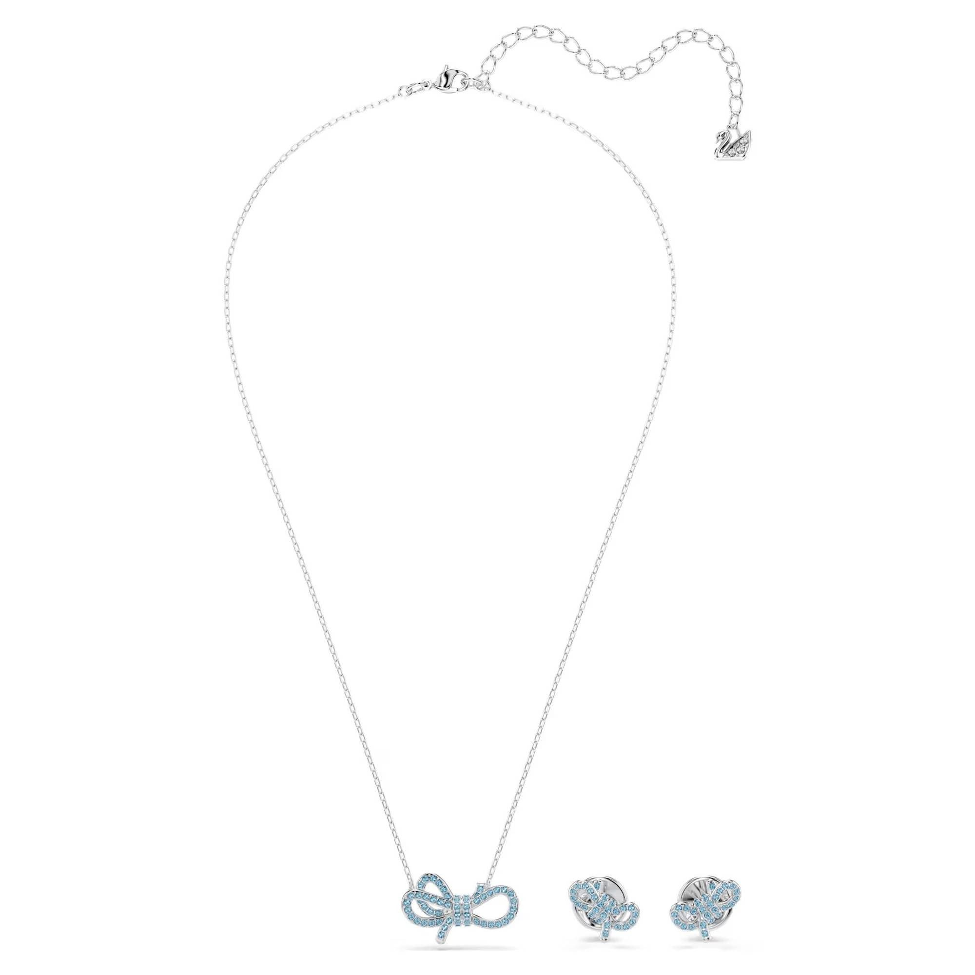 Swarovski Ohrring und Ketten Set Lifelong Bow günstig online kaufen