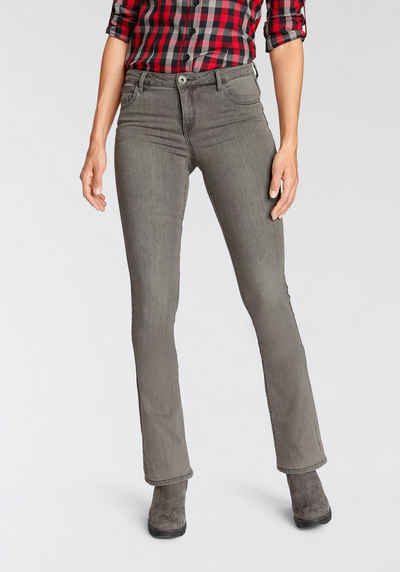 Arizona Bootcut-Jeans Ultra-Stretch Mid-Waist