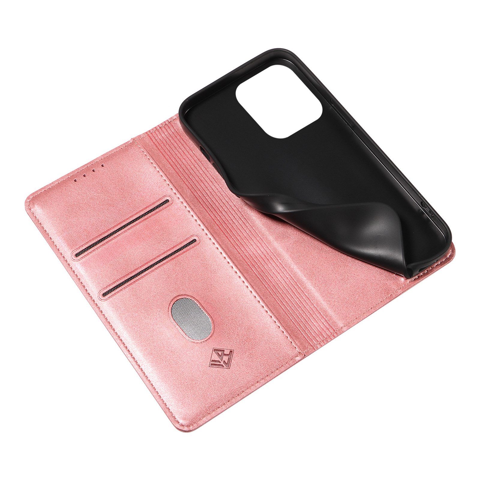 Tec-Expert Handyhülle Tasche Hülle für Apple iPhone 13 Pro Max 6.7 Zoll, 6.7", Cover Klapphülle Case mit Kartenfach Fliphülle aufstellbar