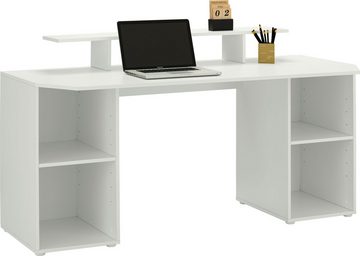 borchardt Möbel Gamingtisch Tippy, Breite 160 cm, Schreibtisch mit viel Stauraum