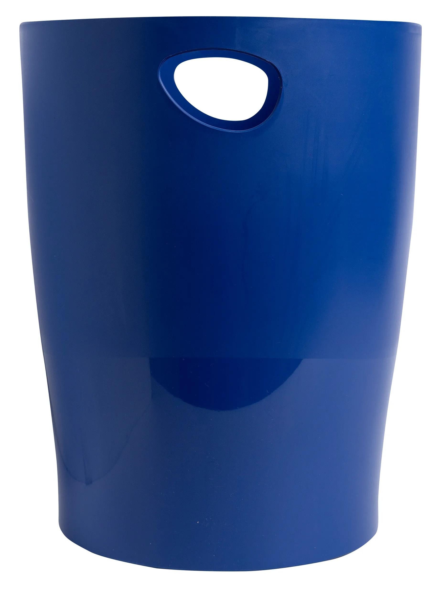 EXACOMPTA 8x Papierkorb Ecobin, Bee Blue - Marineblau - 45303D, Papierkorb