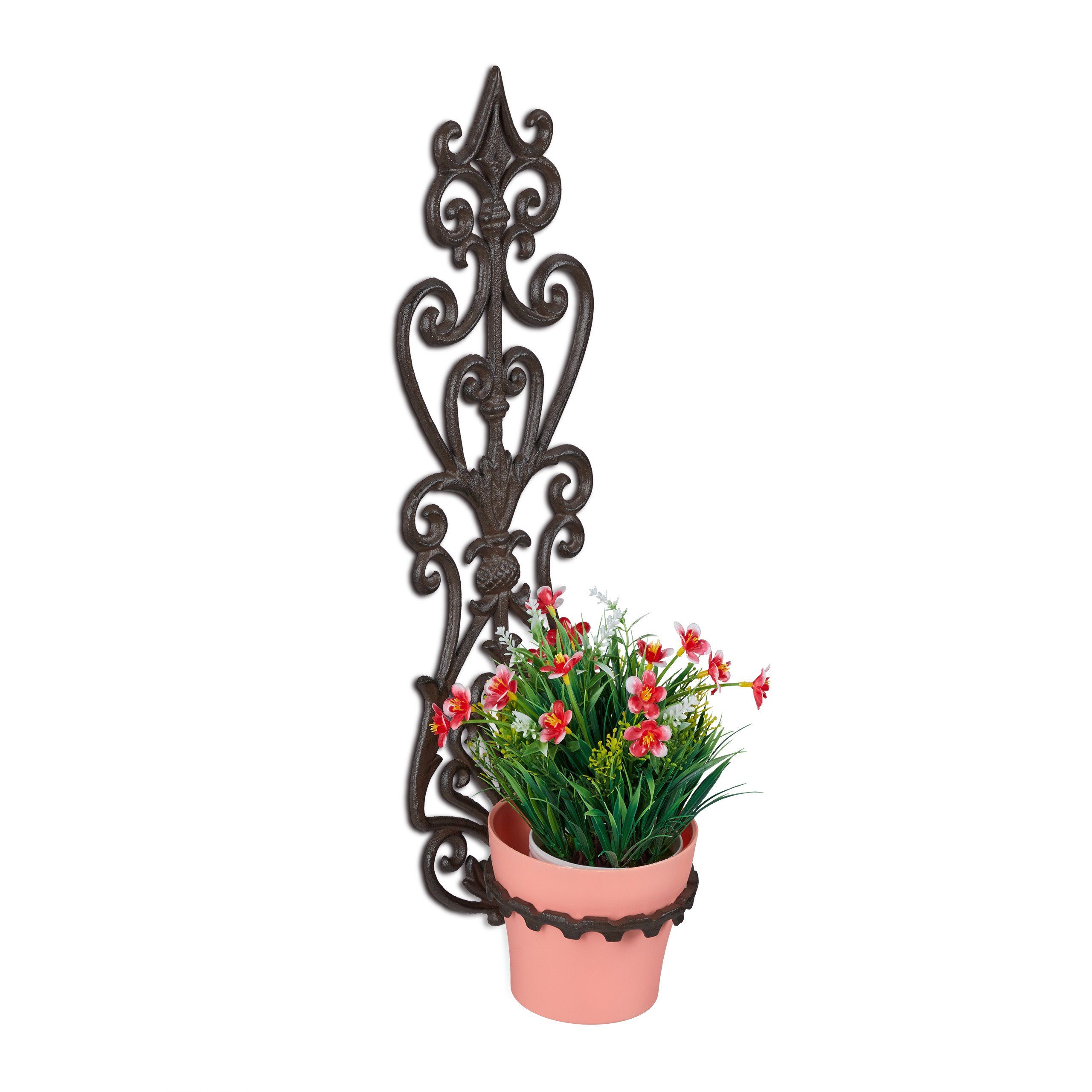 relaxdays Blumenkastenhalter Blumenhalter Wand Antik günstig online kaufen