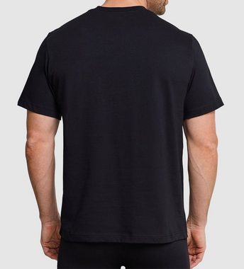 Schiesser T-Shirt (4-tlg) V-Ausschnitt, kurzarm, verstärkte Halsnaht, im 4er Pack